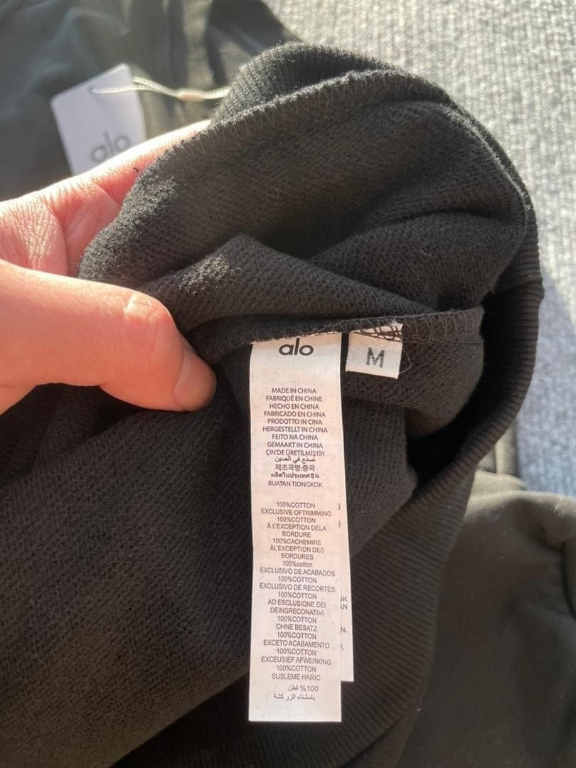 Arrival photo 3 — 6 kg MyCNBox haul — Casablanca lounge knits, Alo cotton layers & On tech gear