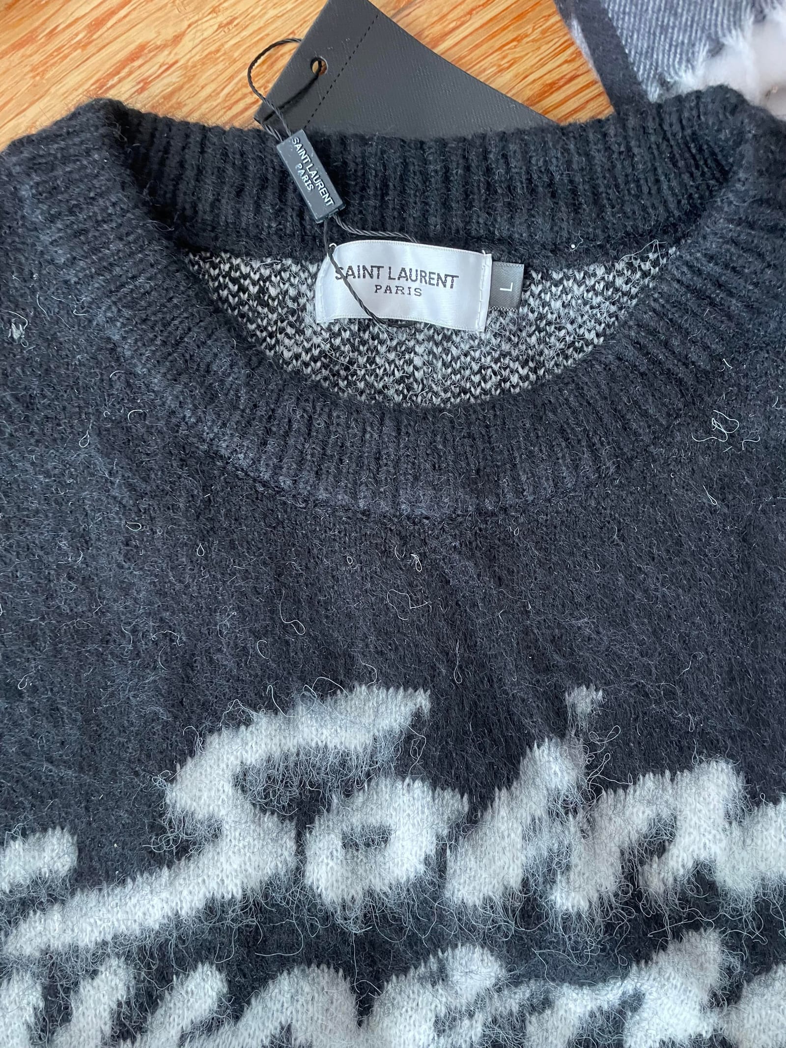 Arrival photo 5 — 6.3 kg MyCNBox chill haul — knits, denim, New Balance & quiet accessories